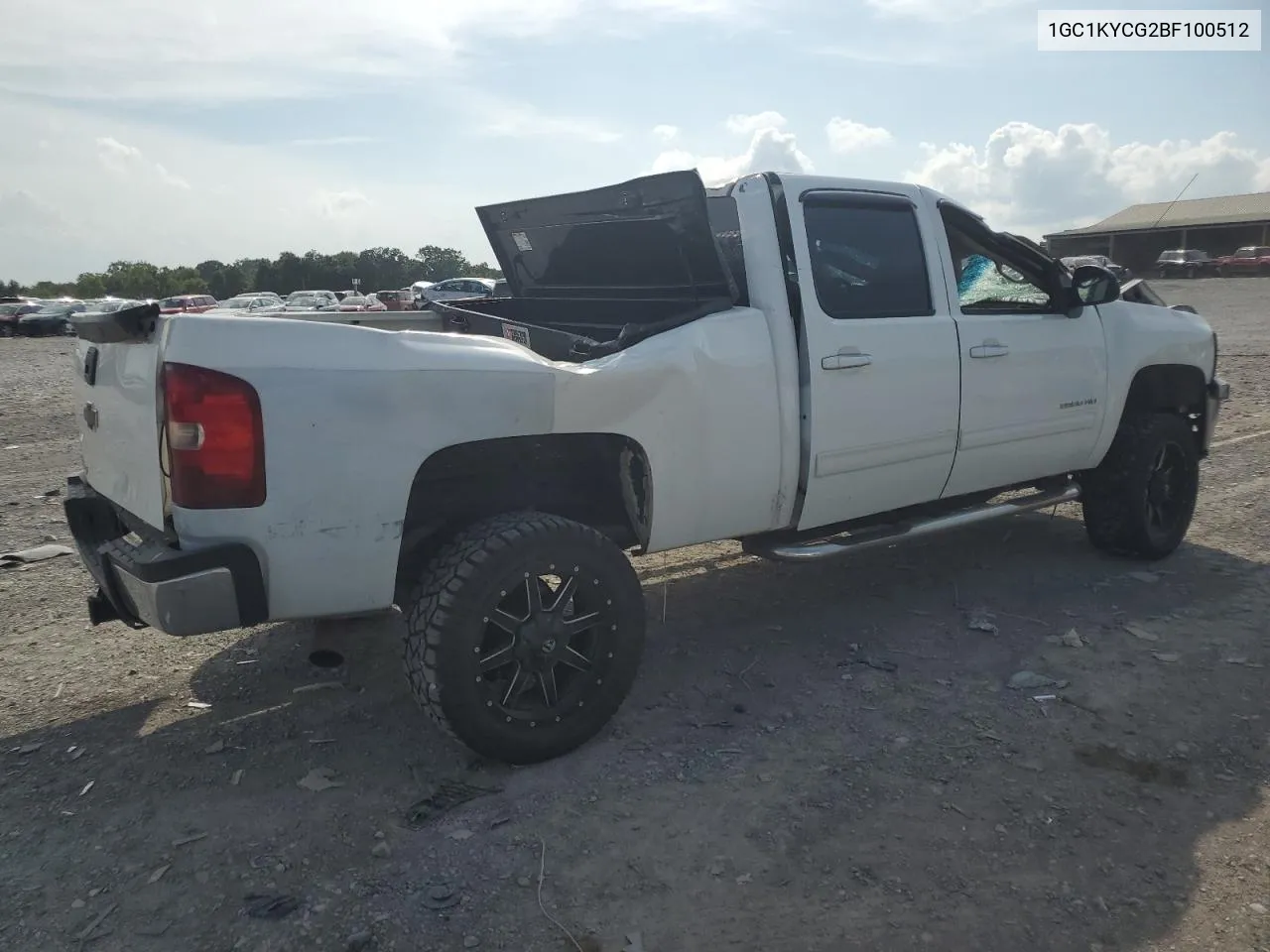 2011 Chevrolet Silverado K2500 Heavy Duty Ltz VIN: 1GC1KYCG2BF100512 Lot: 64962224