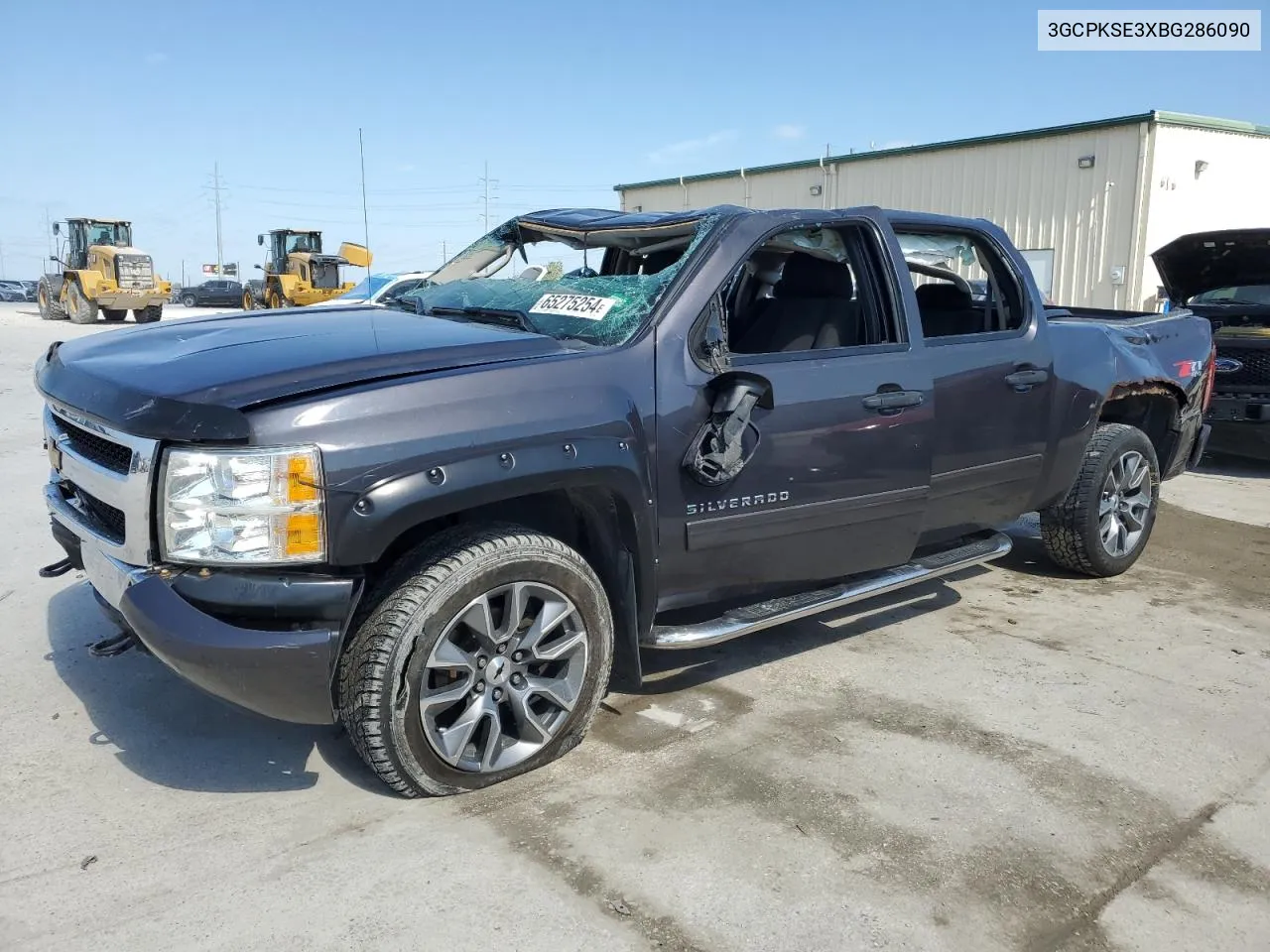 2011 Chevrolet Silverado K1500 Lt VIN: 3GCPKSE3XBG286090 Lot: 65275254