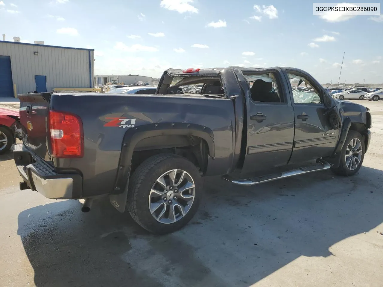 3GCPKSE3XBG286090 2011 Chevrolet Silverado K1500 Lt