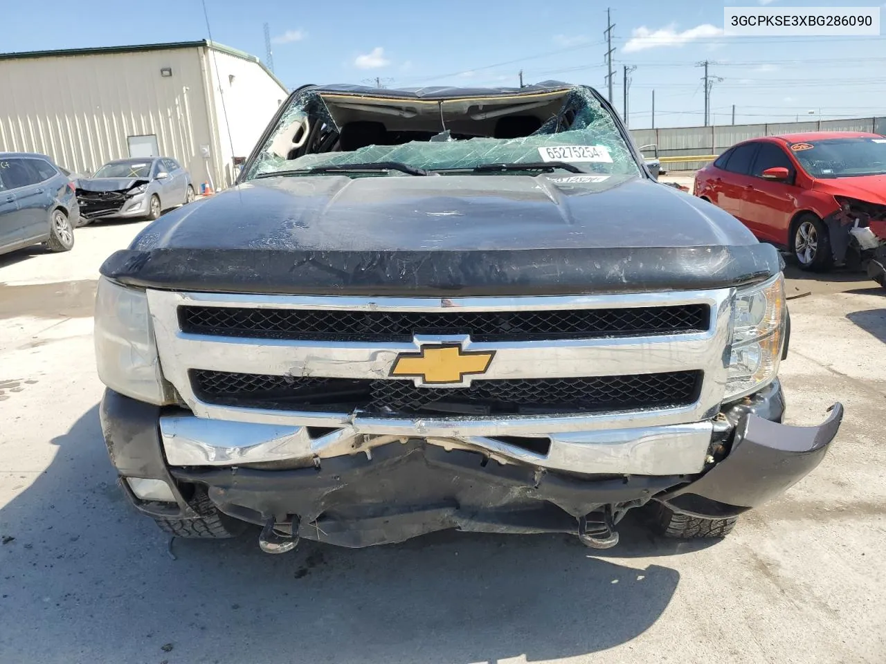 2011 Chevrolet Silverado K1500 Lt VIN: 3GCPKSE3XBG286090 Lot: 65275254