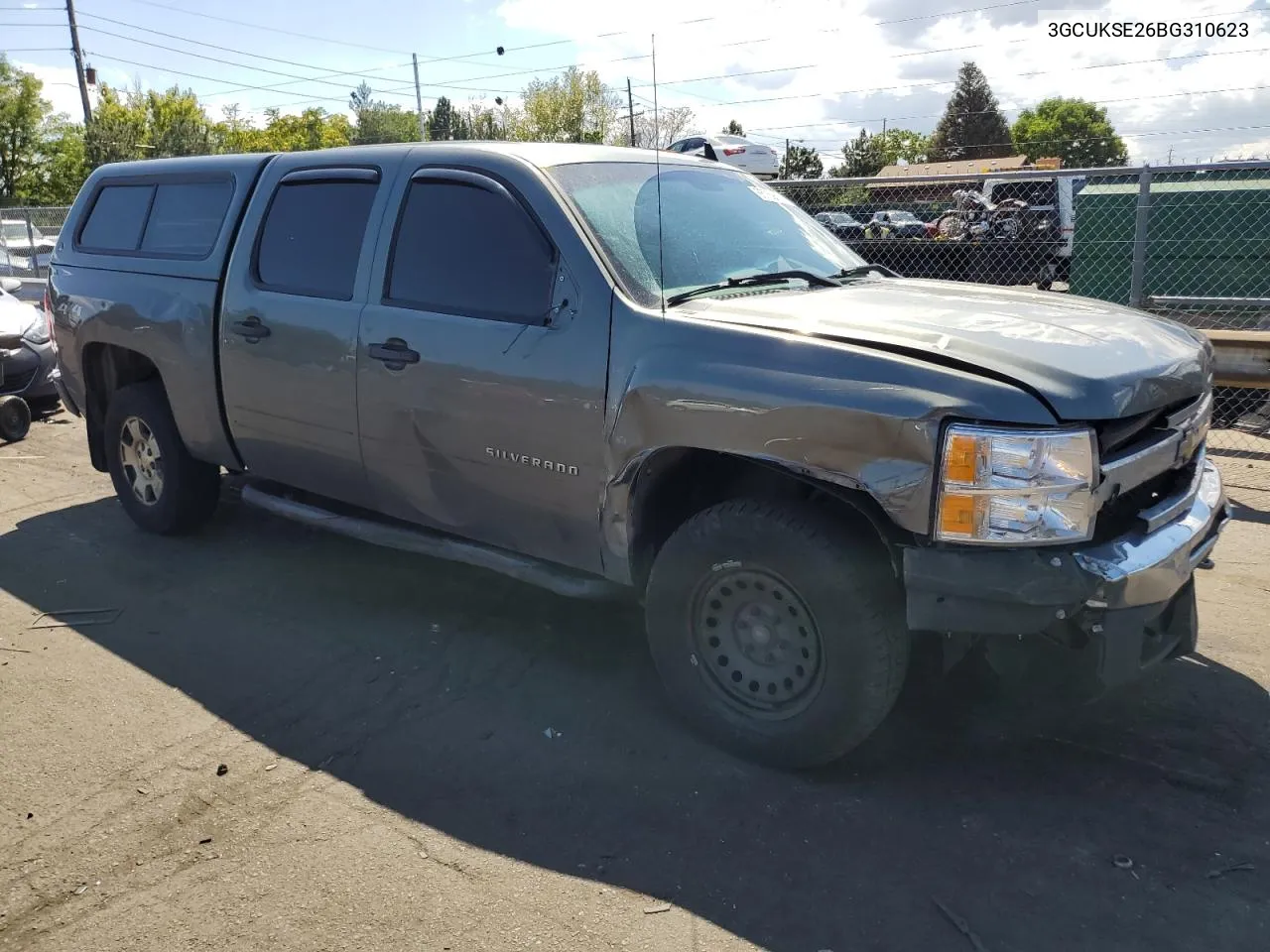 2011 Chevrolet Silverado K1500 Lt VIN: 3GCUKSE26BG310623 Lot: 65759524