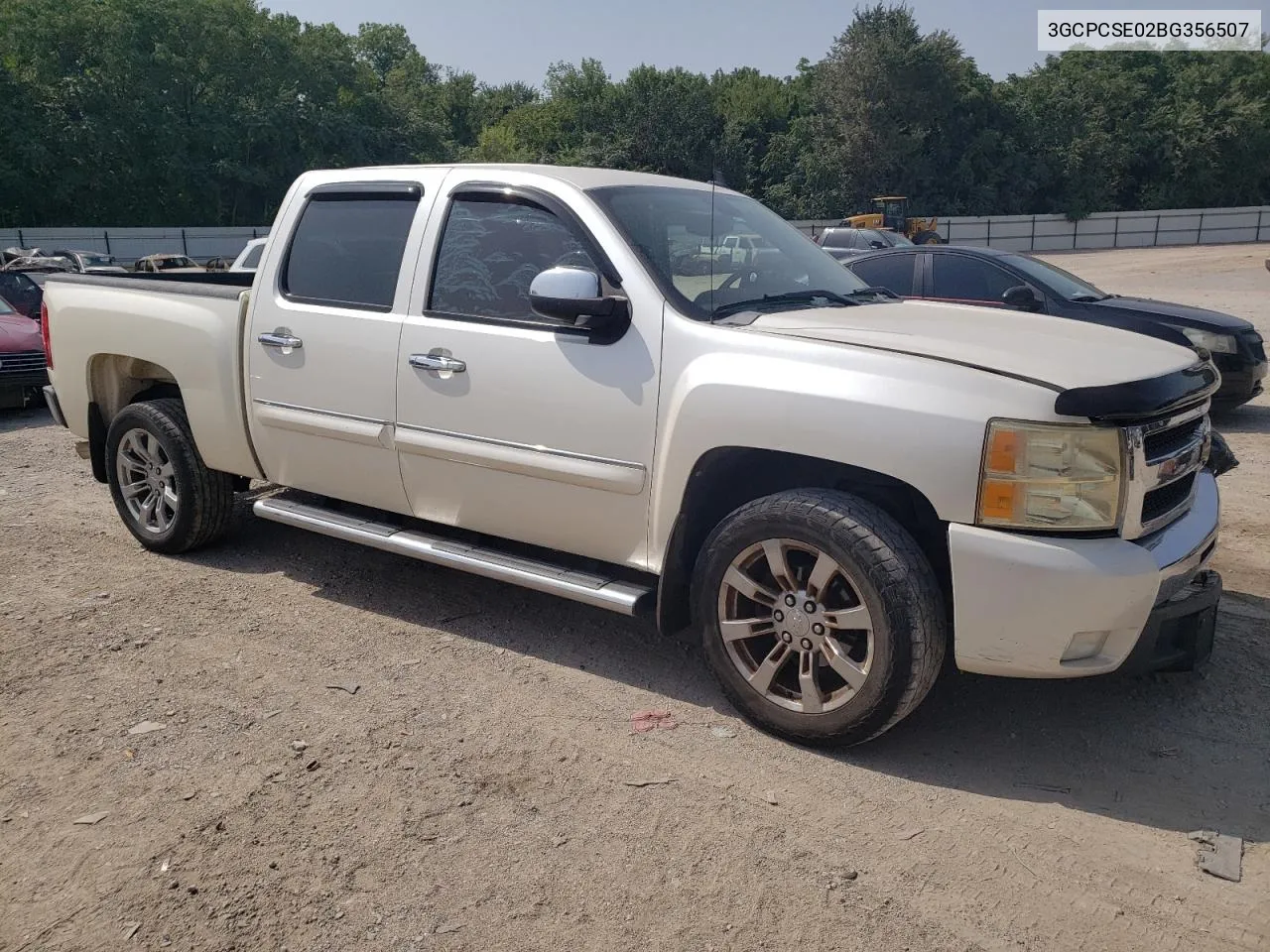 2011 Chevrolet Silverado C1500 Lt VIN: 3GCPCSE02BG356507 Lot: 65779864