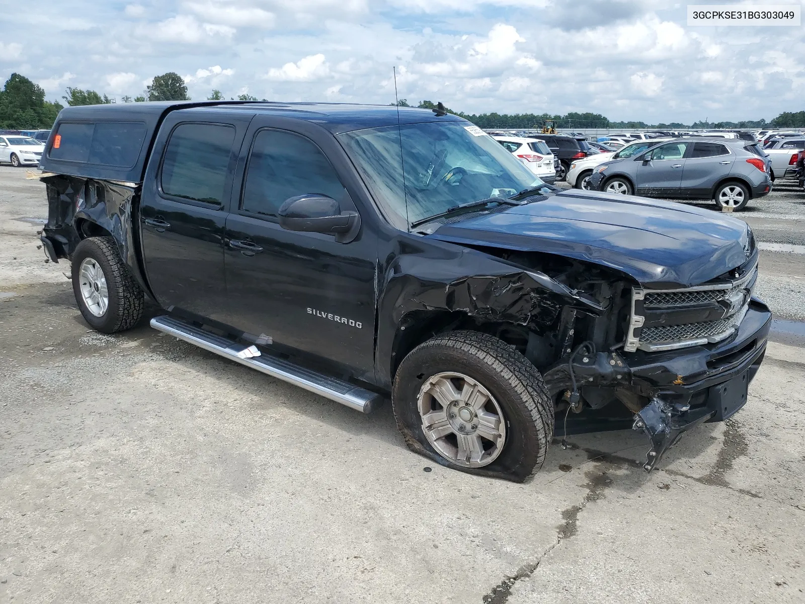 2011 Chevrolet Silverado K1500 Lt VIN: 3GCPKSE31BG303049 Lot: 65855944