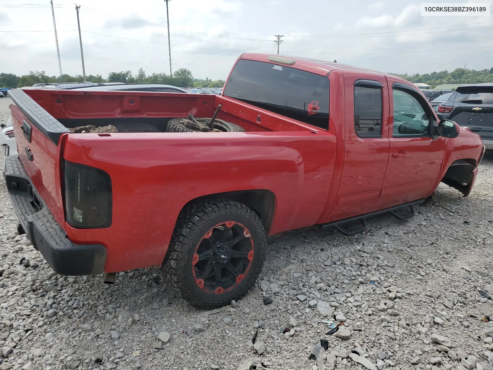 2011 Chevrolet Silverado K1500 Lt VIN: 1GCRKSE38BZ396189 Lot: 65939754