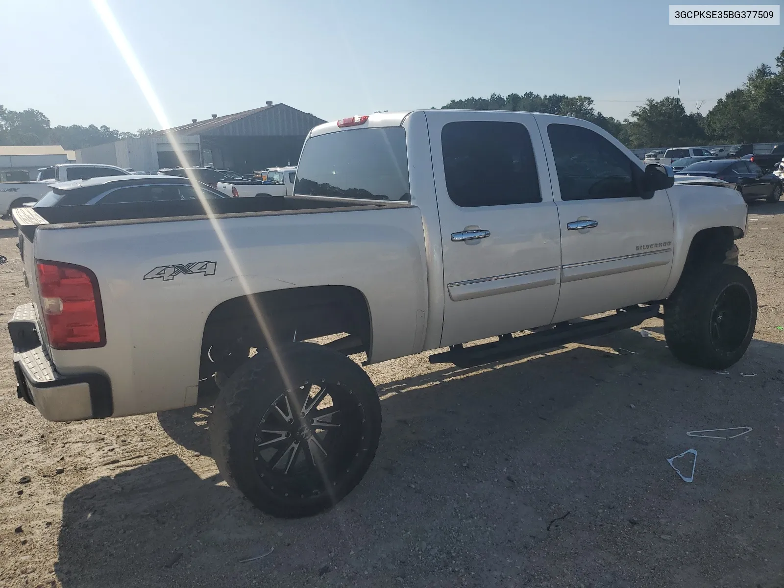 2011 Chevrolet Silverado K1500 Lt VIN: 3GCPKSE35BG377509 Lot: 65950704