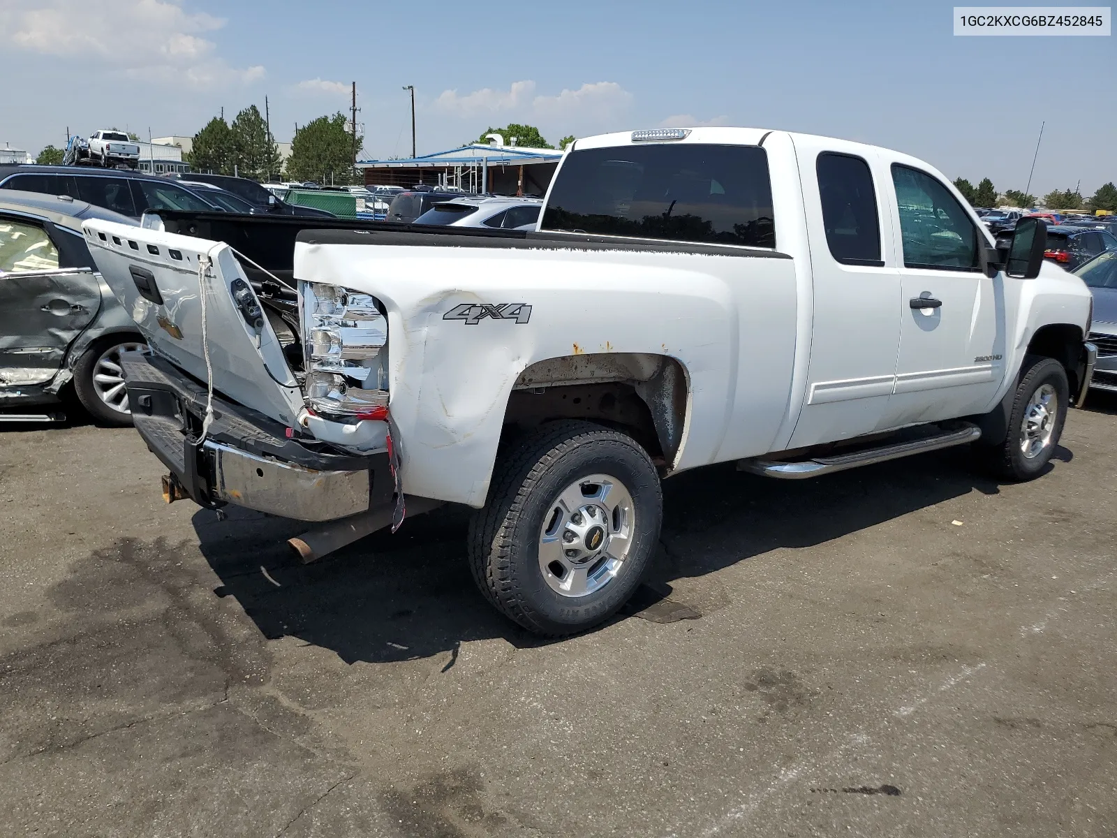 2011 Chevrolet Silverado K2500 Heavy Duty Lt VIN: 1GC2KXCG6BZ452845 Lot: 66004814