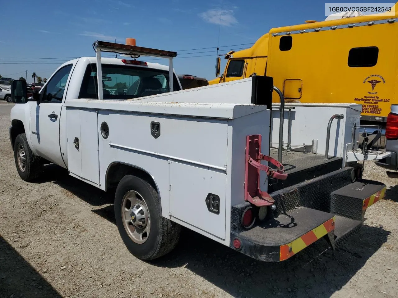 2011 Chevrolet Silverado C2500 Heavy Duty VIN: 1GB0CVCG5BF242543 Lot: 66025334