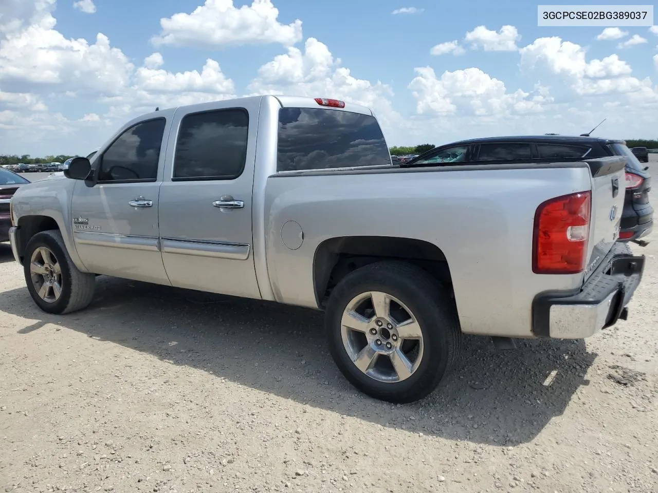 2011 Chevrolet Silverado C1500 Lt VIN: 3GCPCSE02BG389037 Lot: 66041124