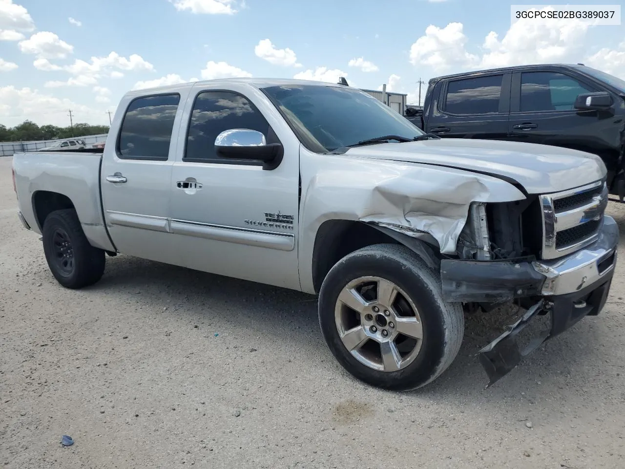 2011 Chevrolet Silverado C1500 Lt VIN: 3GCPCSE02BG389037 Lot: 66041124