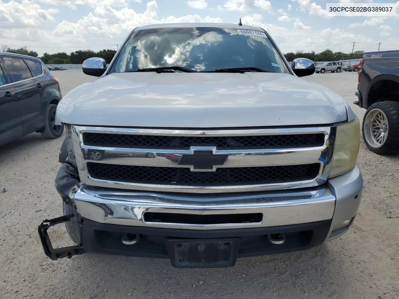 2011 Chevrolet Silverado C1500 Lt VIN: 3GCPCSE02BG389037 Lot: 66041124