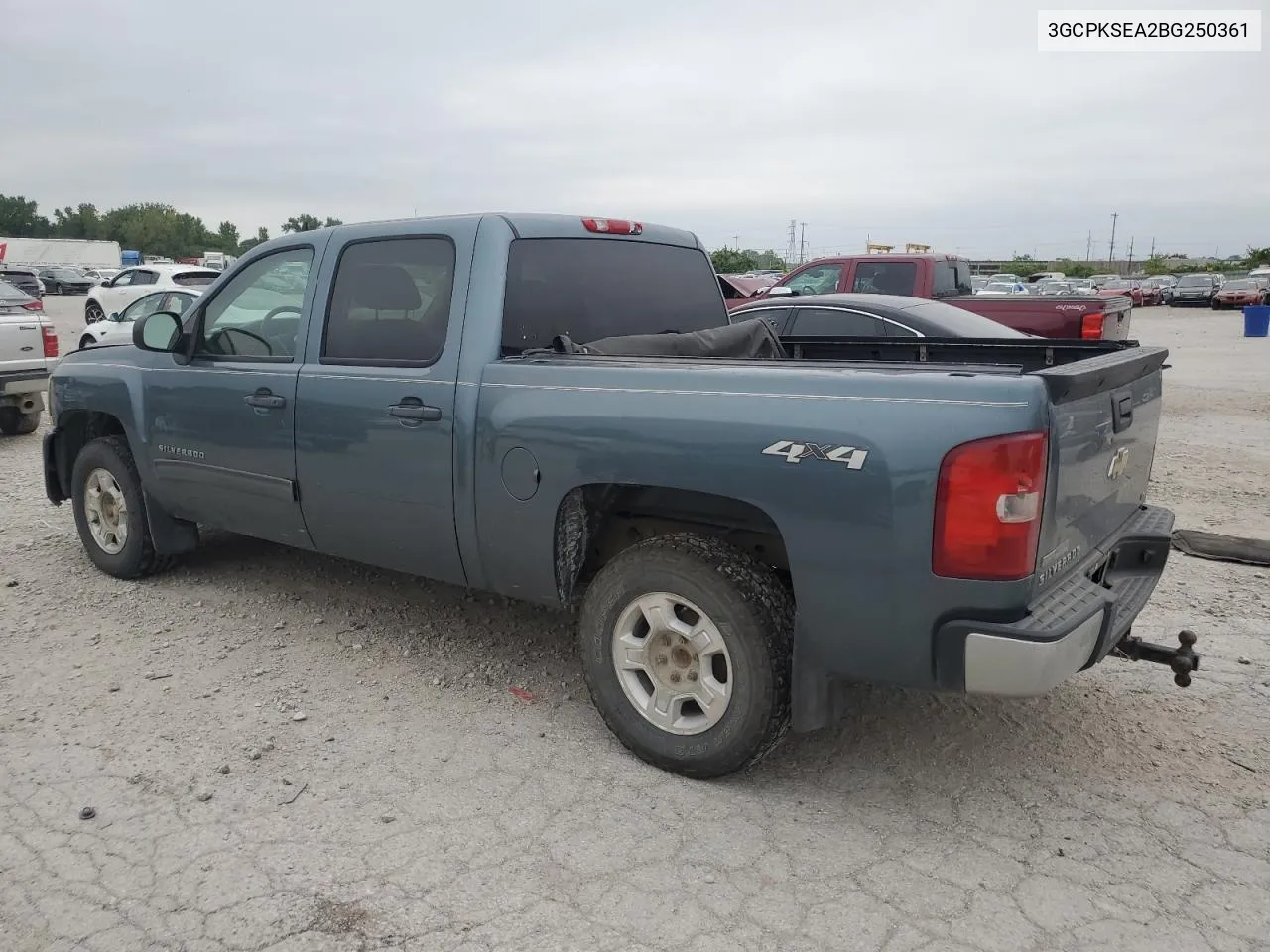 3GCPKSEA2BG250361 2011 Chevrolet Silverado K1500 Lt