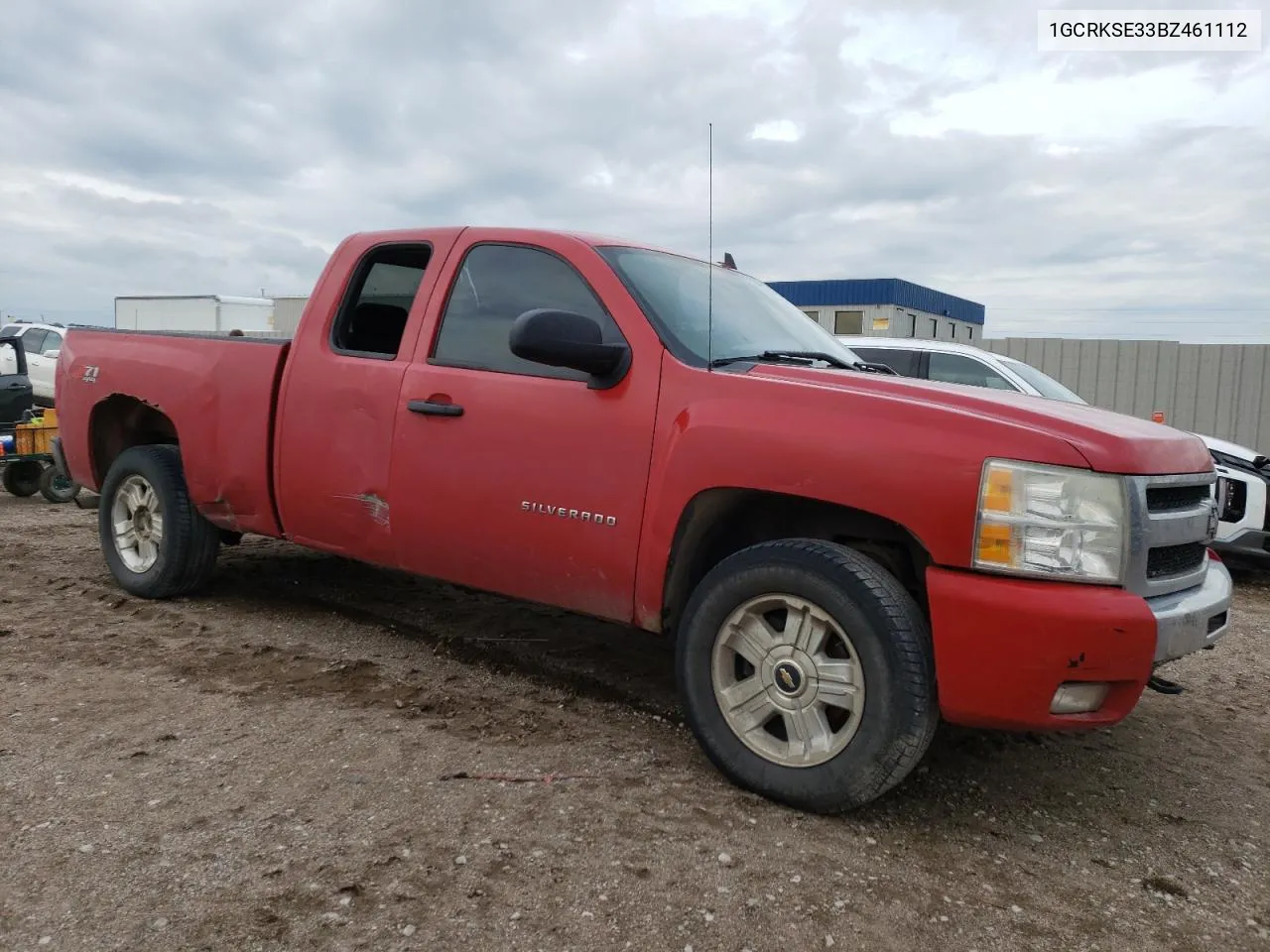 2011 Chevrolet Silverado K1500 Lt VIN: 1GCRKSE33BZ461112 Lot: 66278814