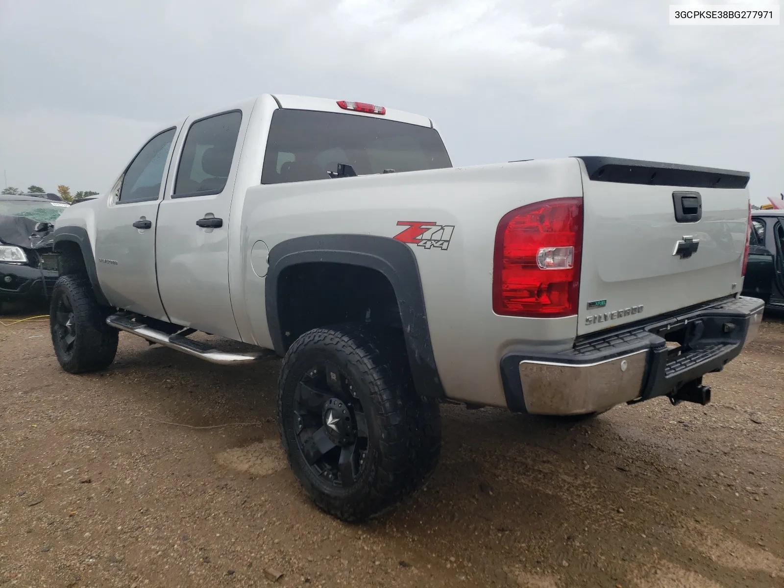 2011 Chevrolet Silverado K1500 Lt VIN: 3GCPKSE38BG277971 Lot: 66615094