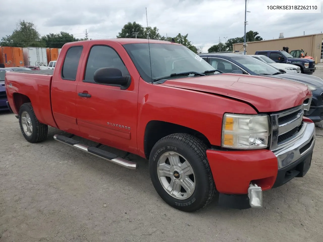 2011 Chevrolet Silverado K1500 Lt VIN: 1GCRKSE31BZ262110 Lot: 66707034