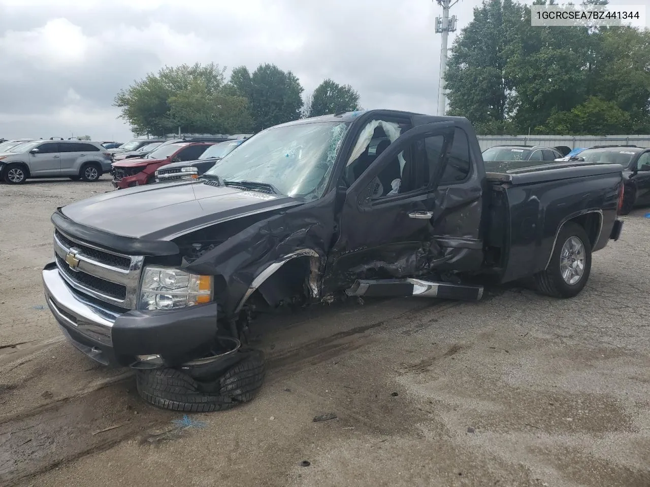 2011 Chevrolet Silverado C1500 Lt VIN: 1GCRCSEA7BZ441344 Lot: 66756994