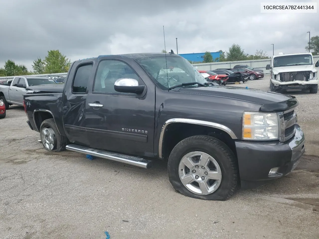 2011 Chevrolet Silverado C1500 Lt VIN: 1GCRCSEA7BZ441344 Lot: 66756994