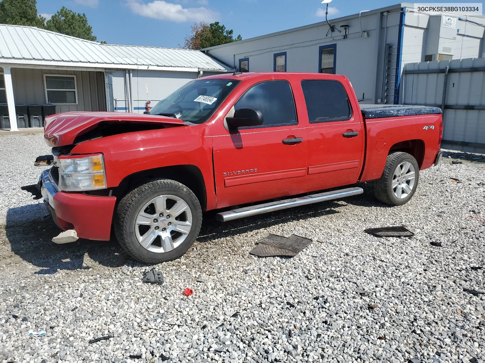 3GCPKSE38BG103334 2011 Chevrolet Silverado K1500 Lt