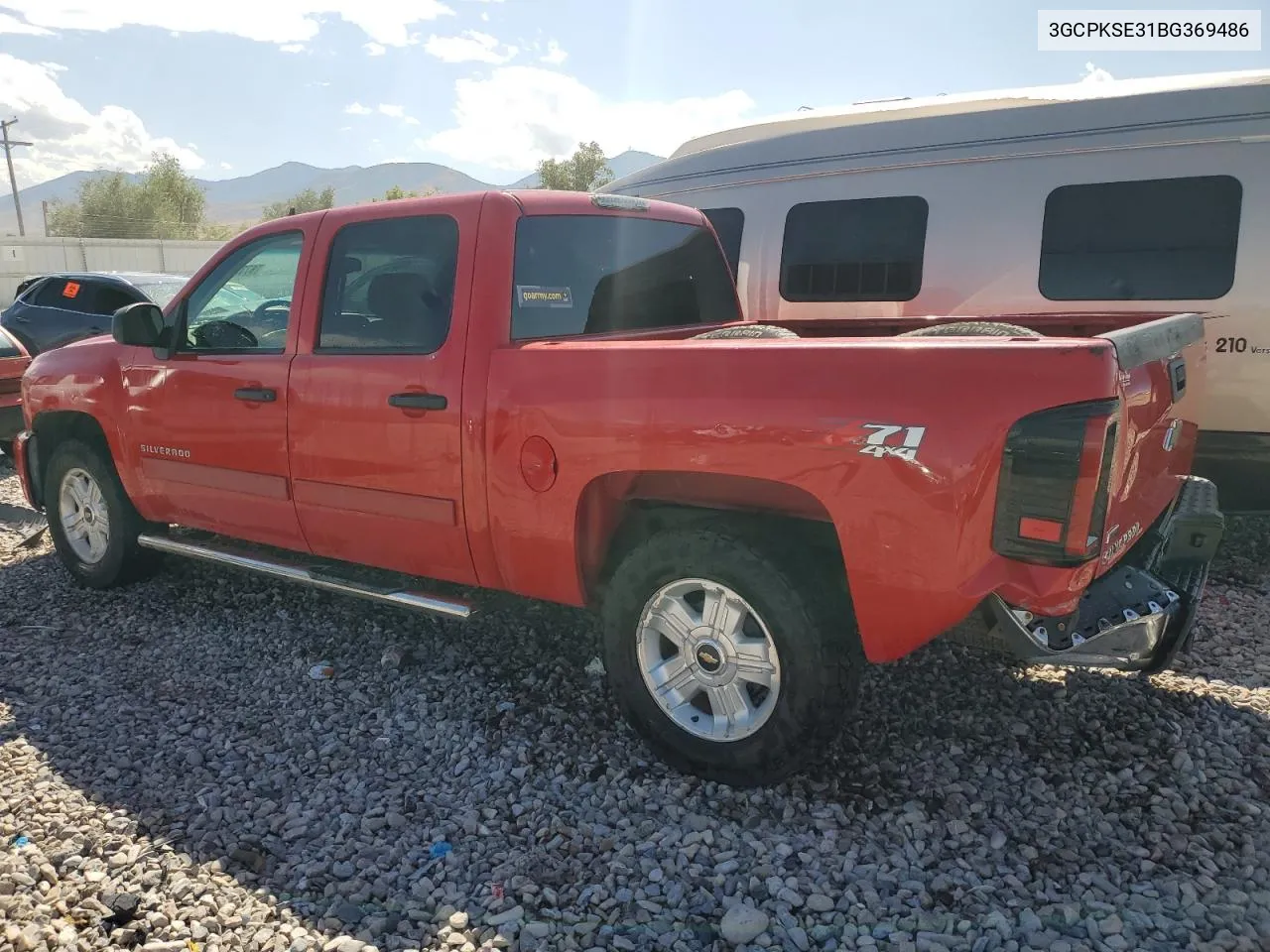 3GCPKSE31BG369486 2011 Chevrolet Silverado K1500 Lt