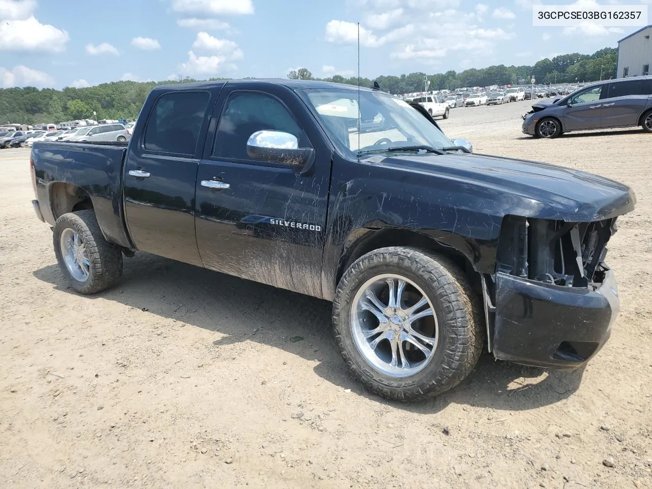 2011 Chevrolet Silverado C1500 Lt VIN: 3GCPCSE03BG162357 Lot: 67771114