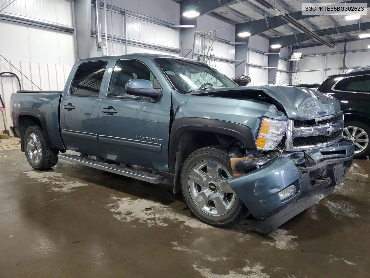 2011 Chevrolet Silverado K1500 Ltz VIN: 3GCPKTE35BG302623 Lot: 67873364