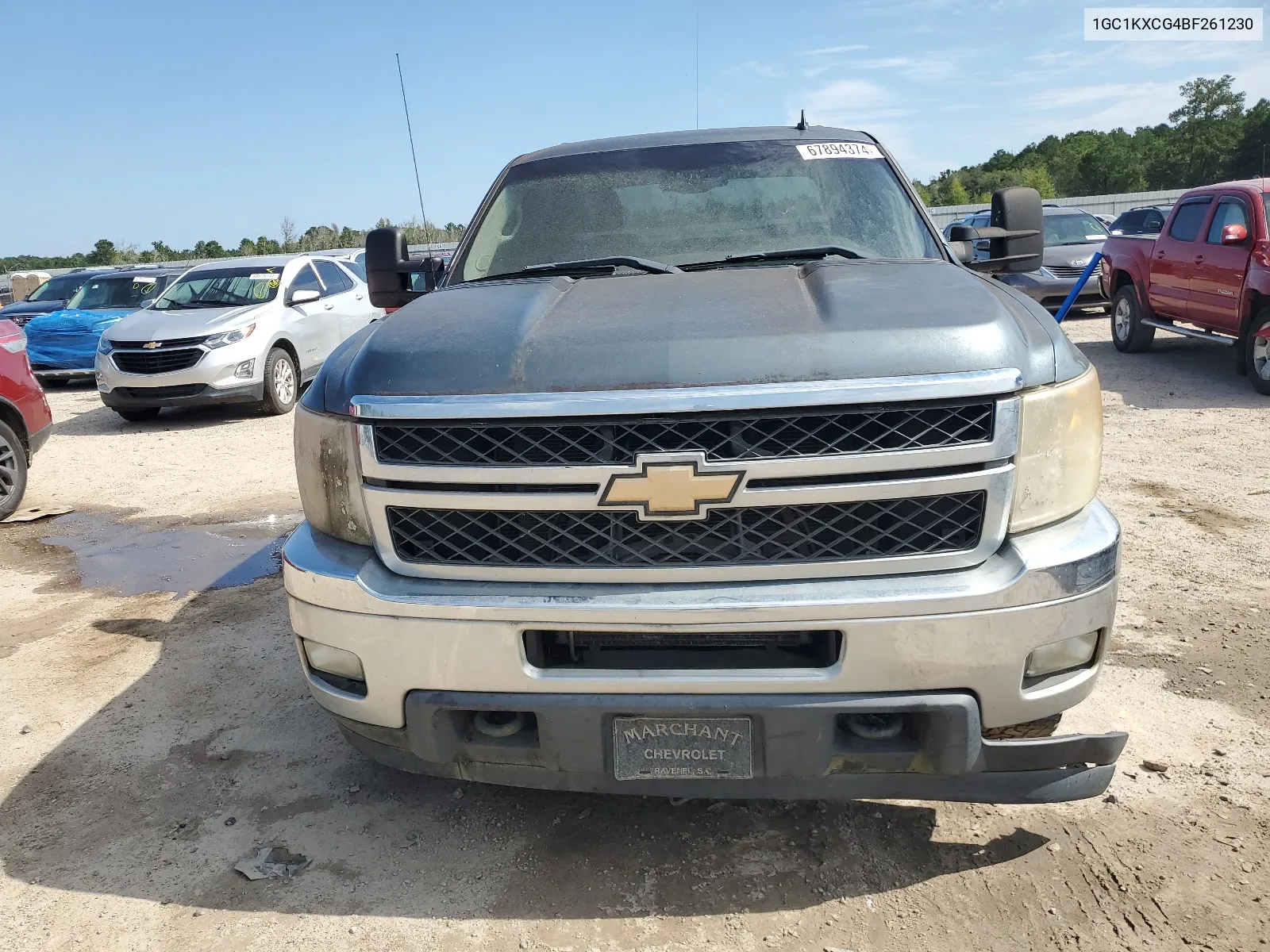 2011 Chevrolet Silverado K2500 Heavy Duty Lt VIN: 1GC1KXCG4BF261230 Lot: 67894374