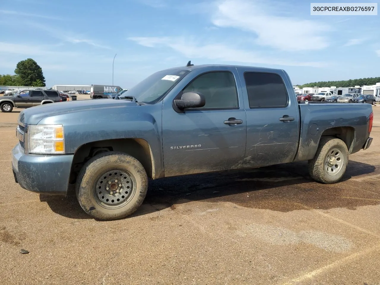 3GCPCREAXBG276597 2011 Chevrolet Silverado C1500 Ls