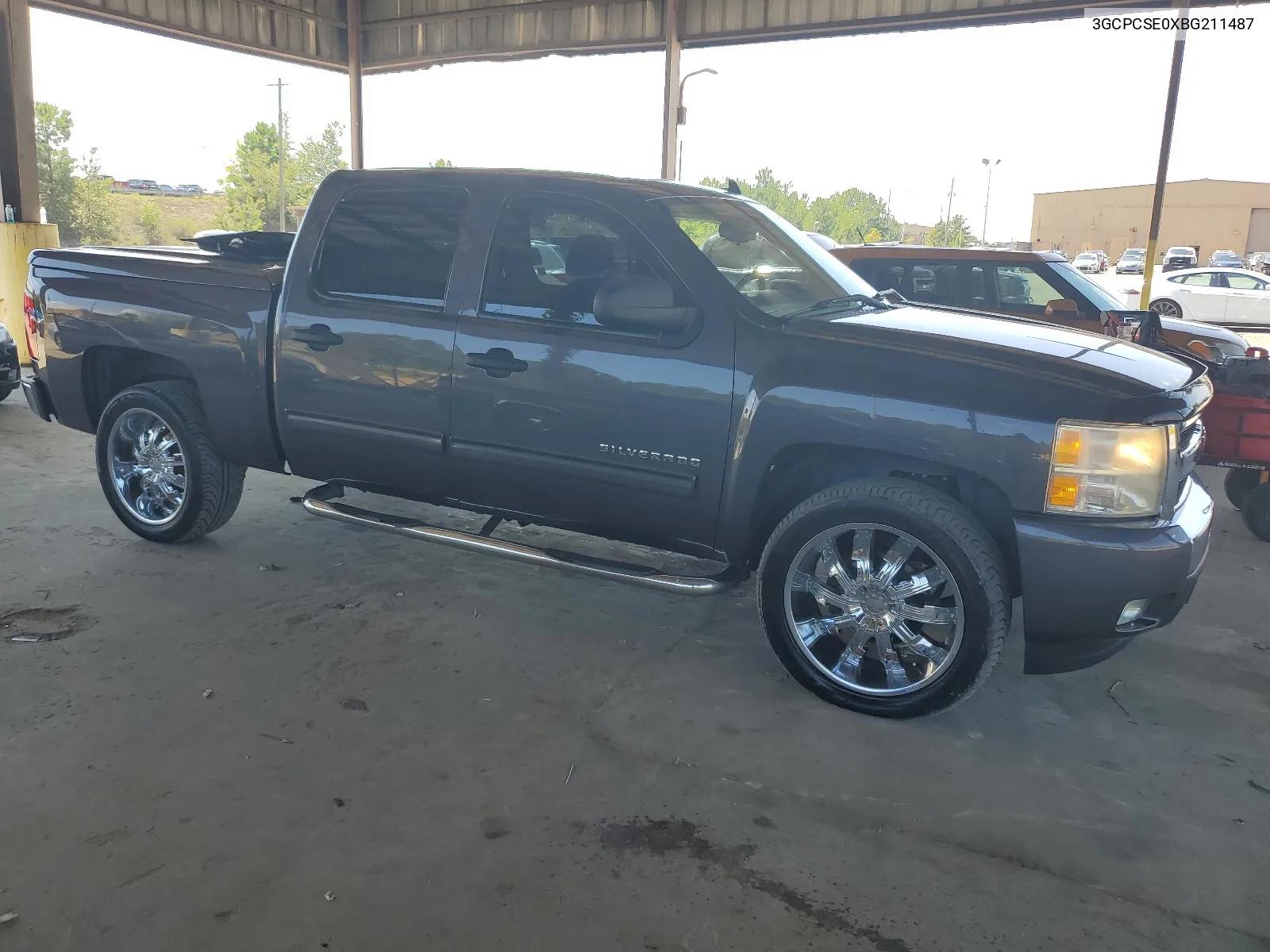 2011 Chevrolet Silverado C1500 Lt VIN: 3GCPCSE0XBG211487 Lot: 67995394