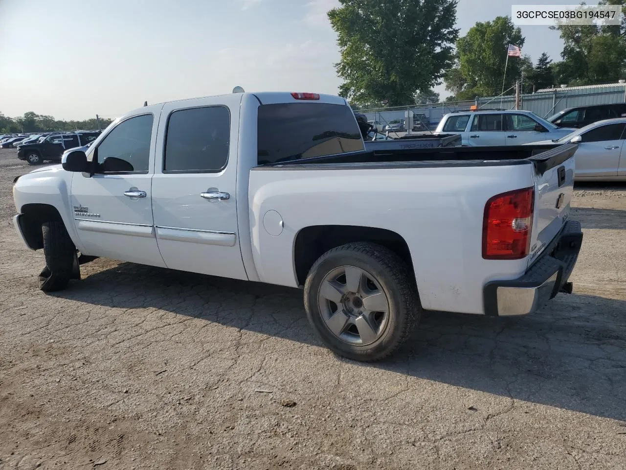 2011 Chevrolet Silverado C1500 Lt VIN: 3GCPCSE03BG194547 Lot: 68024194