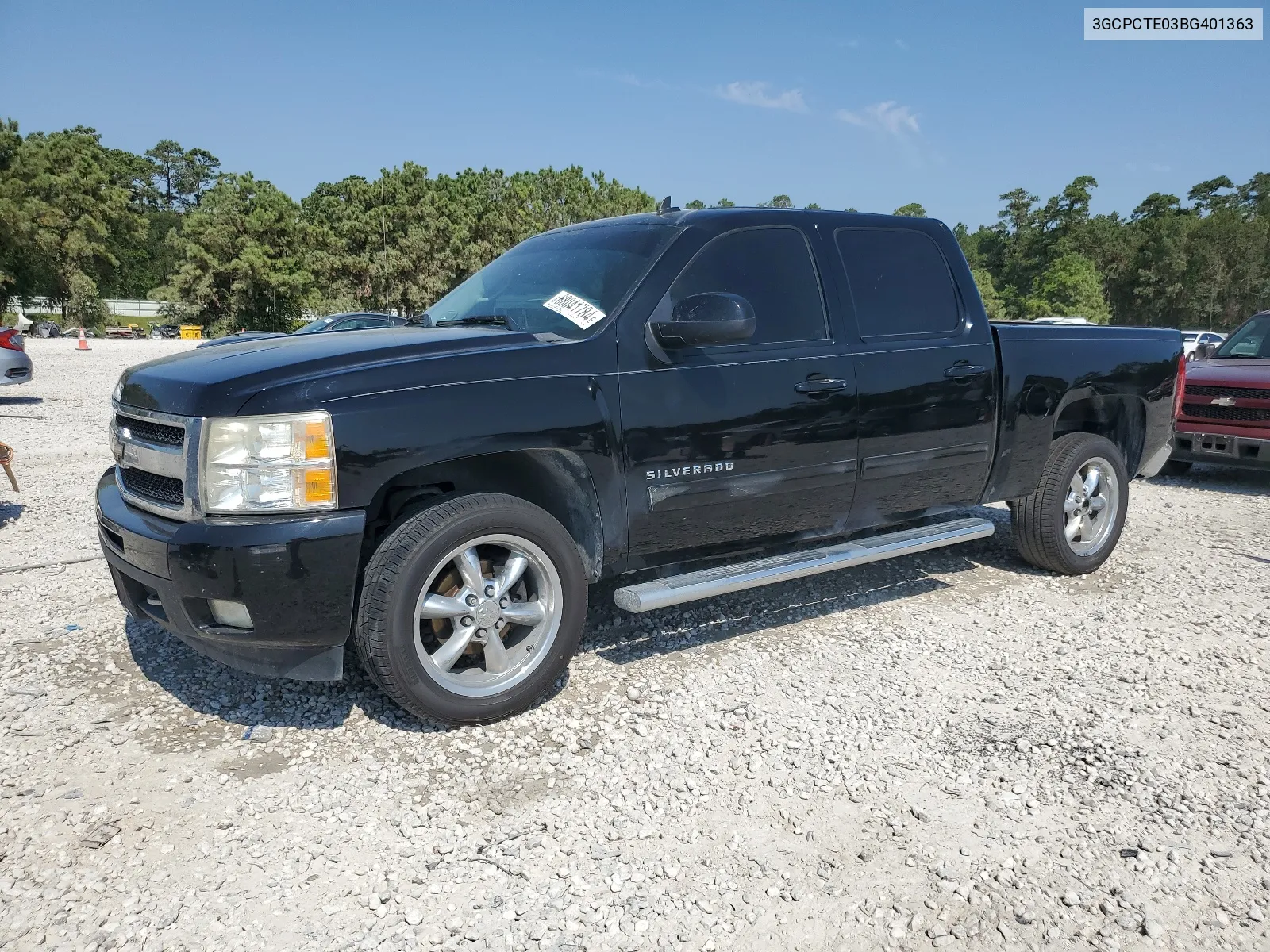 2011 Chevrolet Silverado C1500 Ltz VIN: 3GCPCTE03BG401363 Lot: 68041784