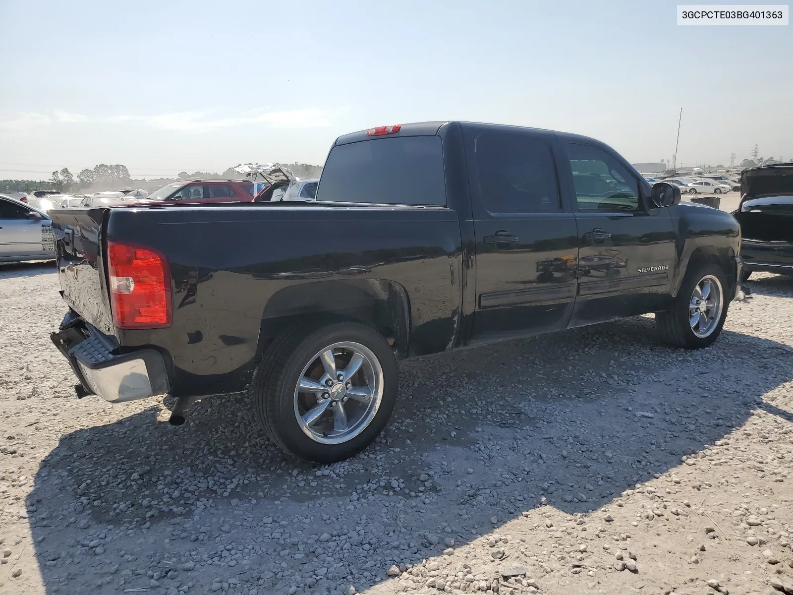 2011 Chevrolet Silverado C1500 Ltz VIN: 3GCPCTE03BG401363 Lot: 68041784