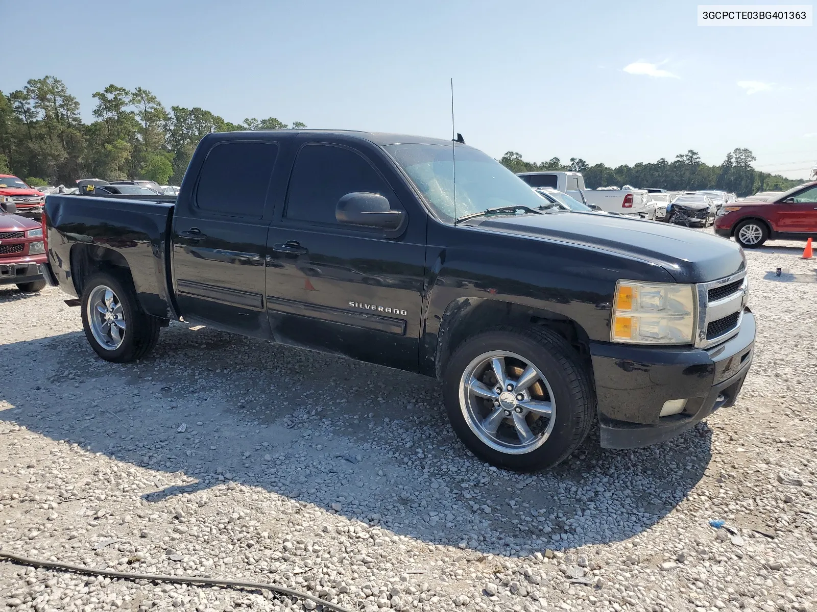 2011 Chevrolet Silverado C1500 Ltz VIN: 3GCPCTE03BG401363 Lot: 68041784