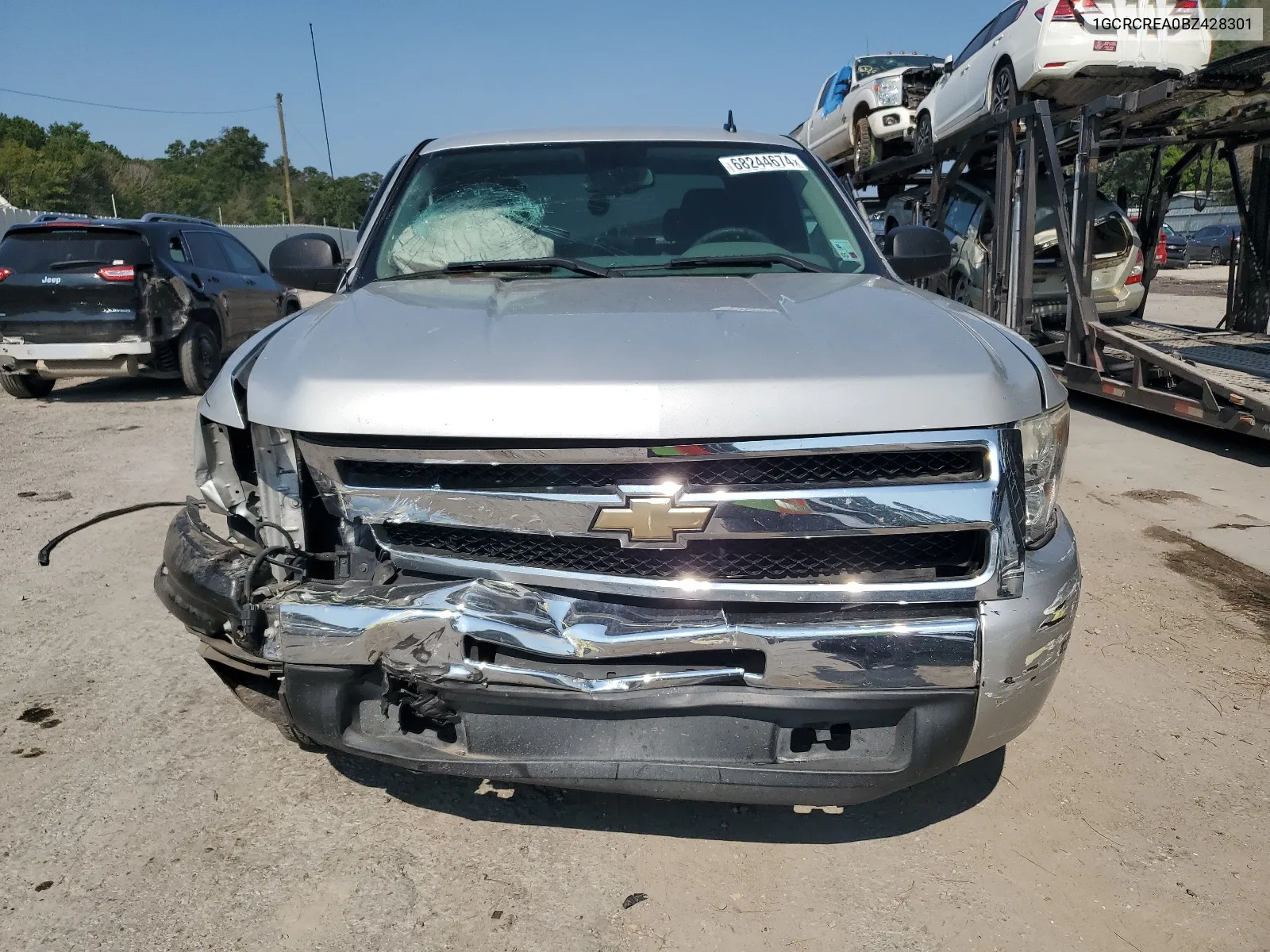 1GCRCREA0BZ428301 2011 Chevrolet Silverado C1500 Ls