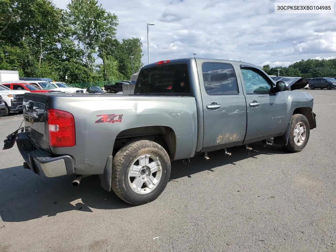 3GCPKSE3XBG104985 2011 Chevrolet Silverado K1500 Lt