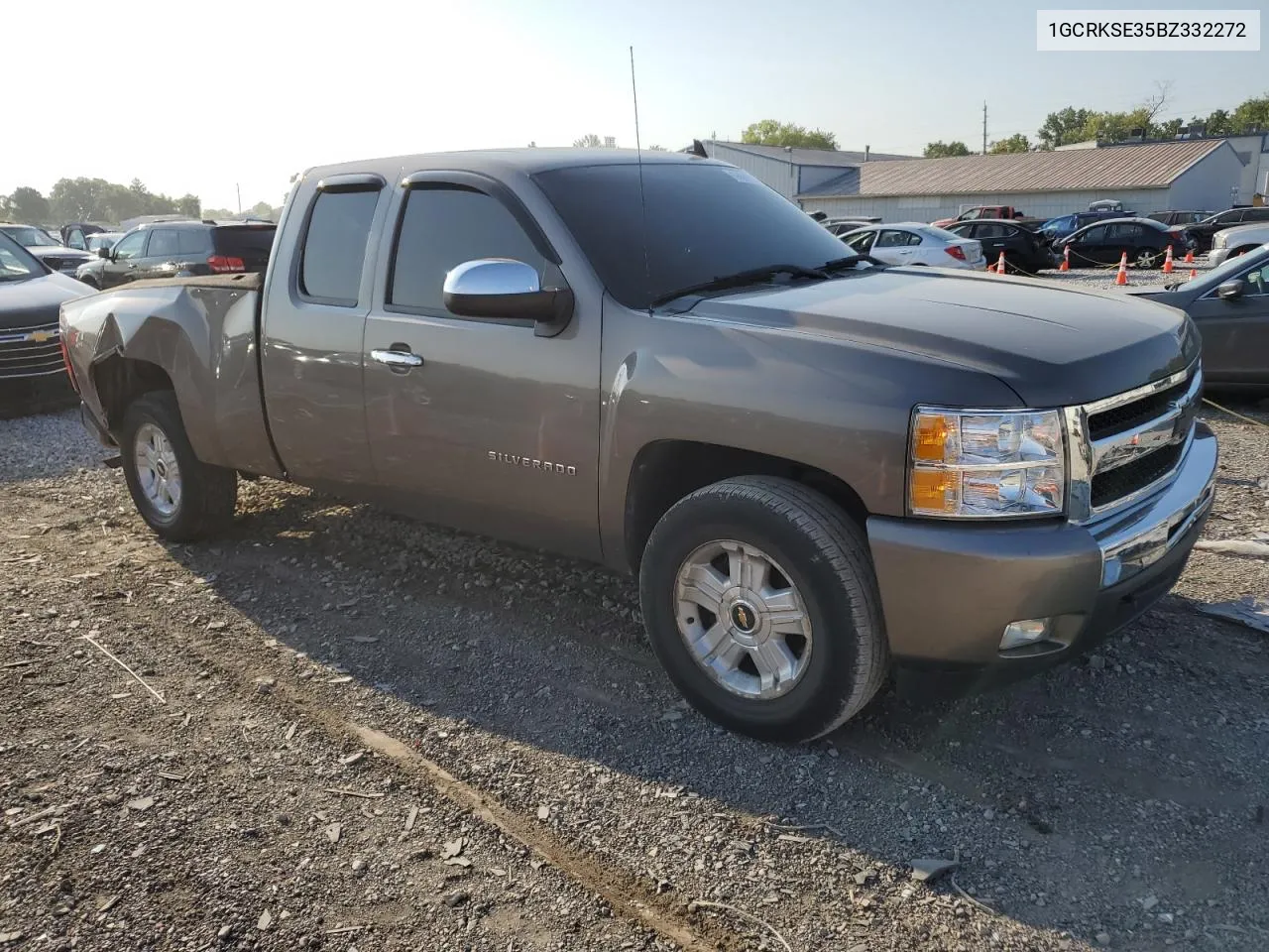 2011 Chevrolet Silverado K1500 Lt VIN: 1GCRKSE35BZ332272 Lot: 68697624