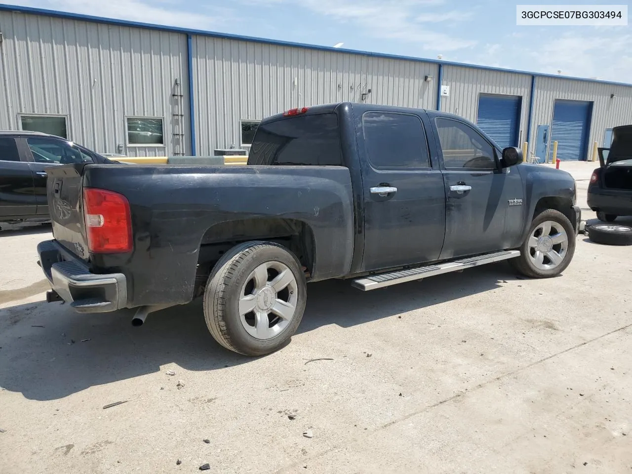 2011 Chevrolet Silverado C1500 Lt VIN: 3GCPCSE07BG303494 Lot: 68699734