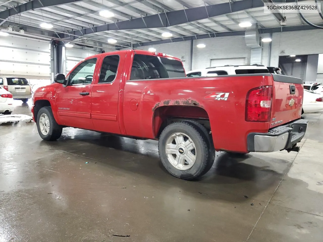 2011 Chevrolet Silverado K1500 Lt VIN: 1GCRKSE36BZ429528 Lot: 68703474