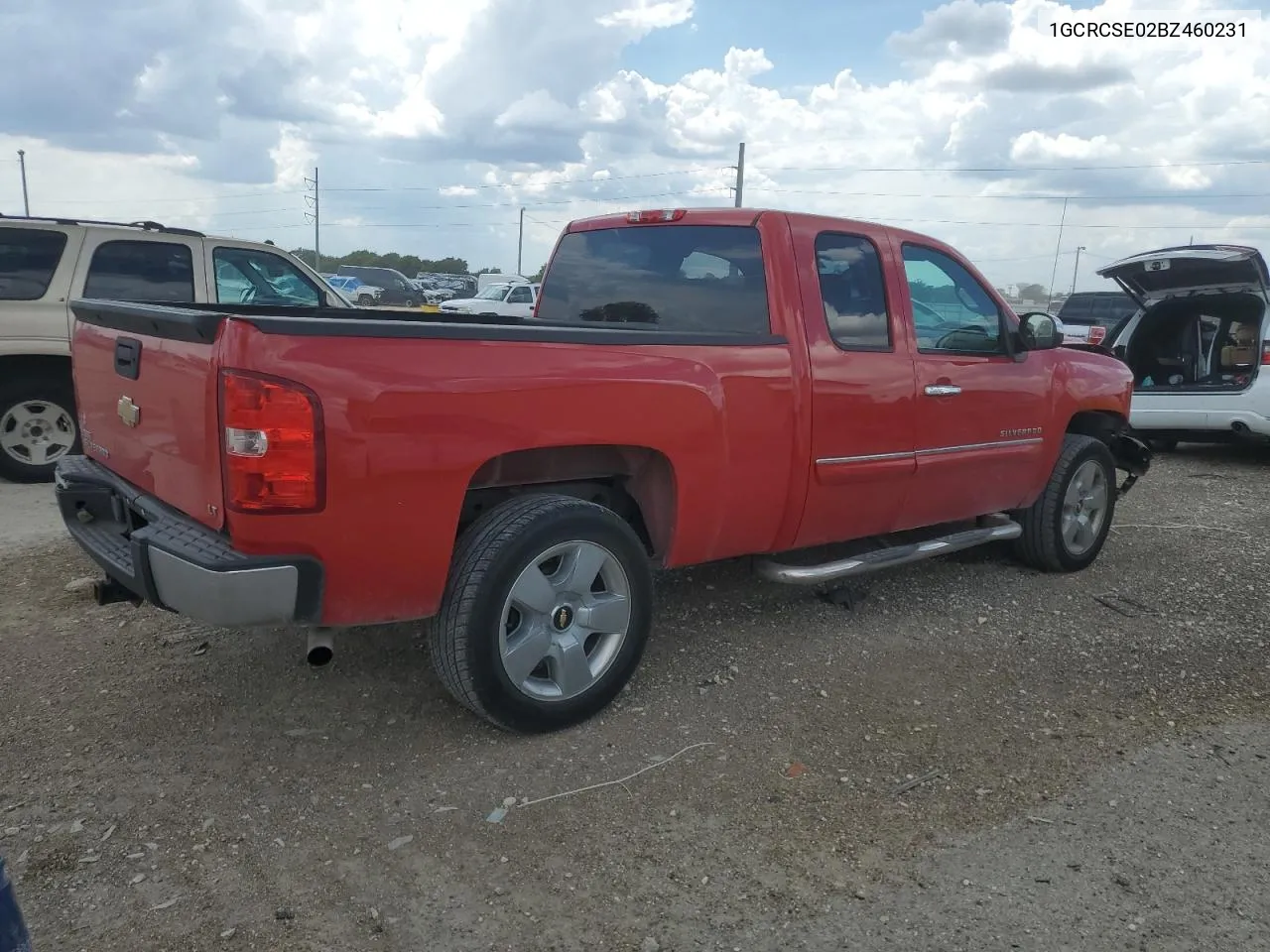 1GCRCSE02BZ460231 2011 Chevrolet Silverado C1500 Lt