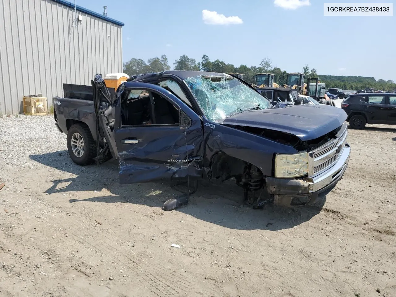 2011 Chevrolet Silverado K1500 Ls VIN: 1GCRKREA7BZ438438 Lot: 69174394