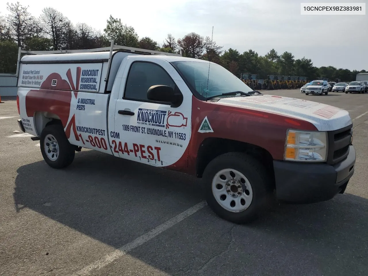 2011 Chevrolet Silverado C1500 VIN: 1GCNCPEX9BZ383981 Lot: 69201864