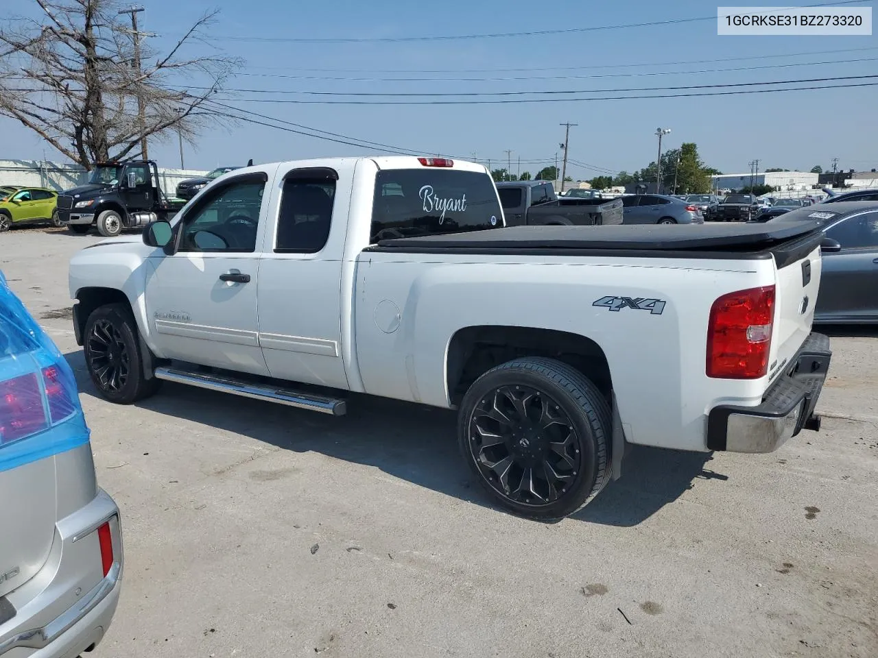 2011 Chevrolet Silverado K1500 Lt VIN: 1GCRKSE31BZ273320 Lot: 69320174