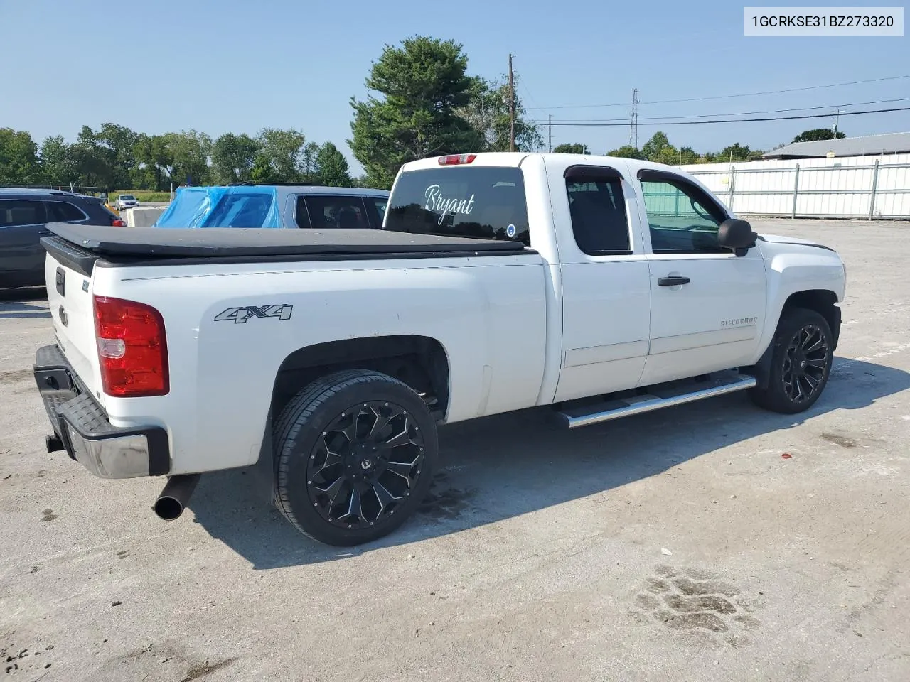 2011 Chevrolet Silverado K1500 Lt VIN: 1GCRKSE31BZ273320 Lot: 69320174