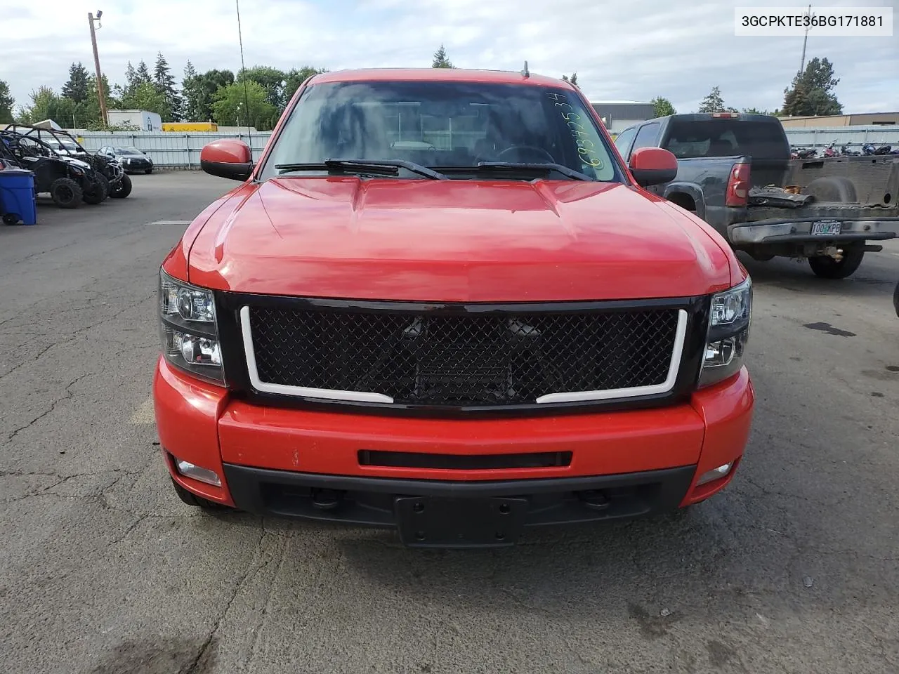 2011 Chevrolet Silverado K1500 Ltz VIN: 3GCPKTE36BG171881 Lot: 69342534