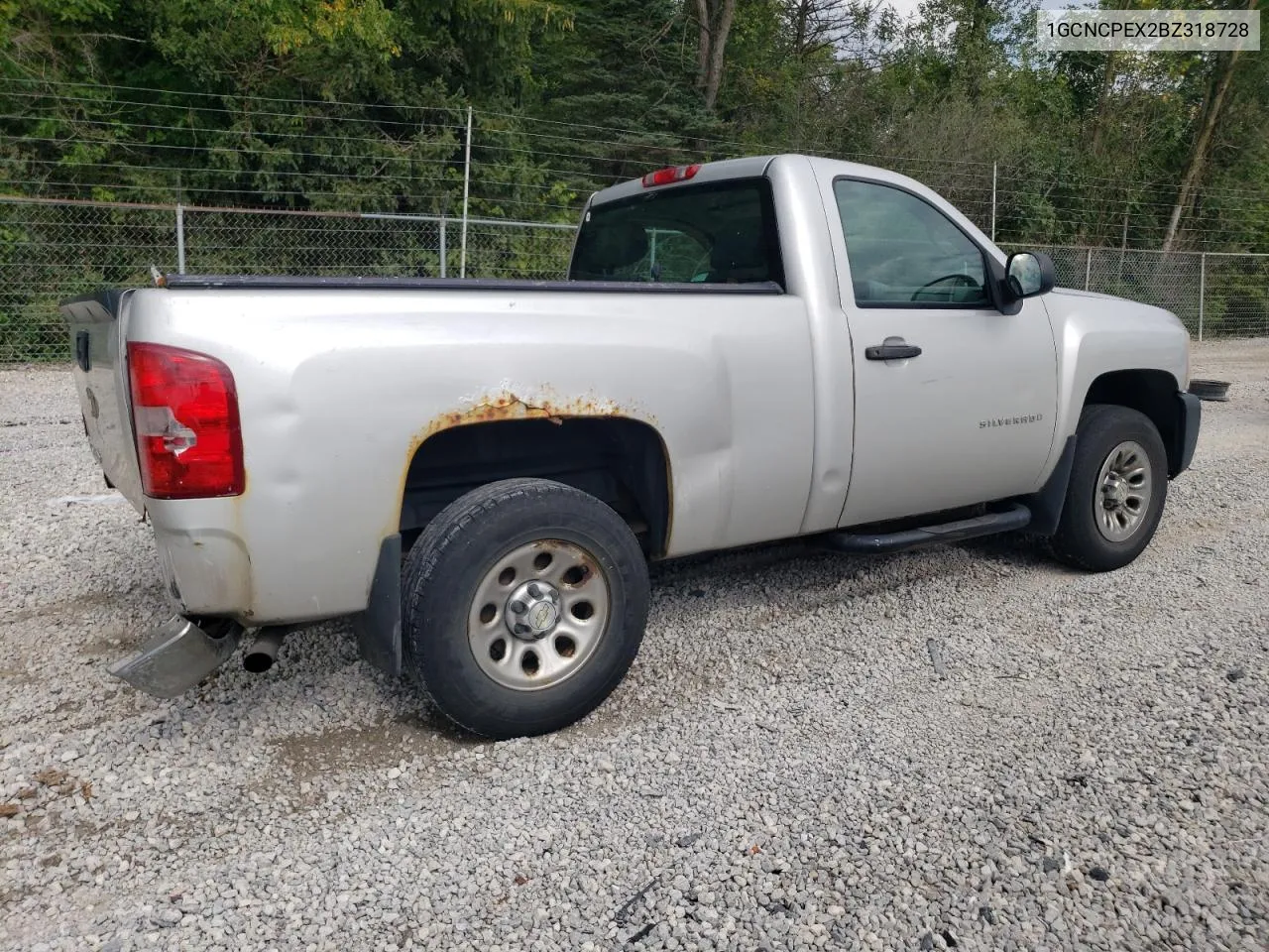 2011 Chevrolet Silverado C1500 VIN: 1GCNCPEX2BZ318728 Lot: 69387704