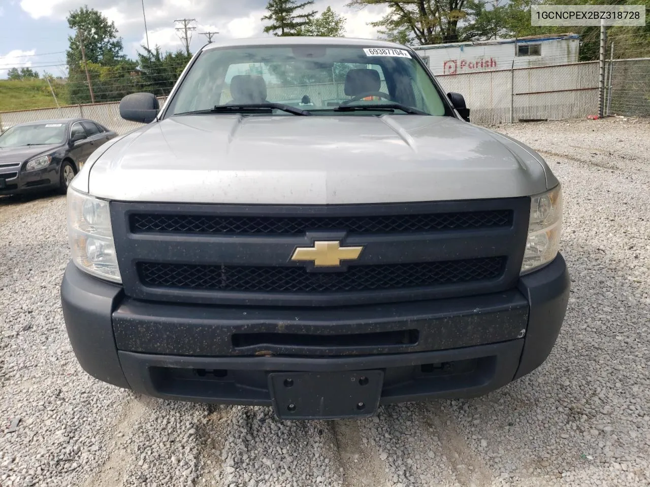 2011 Chevrolet Silverado C1500 VIN: 1GCNCPEX2BZ318728 Lot: 69387704