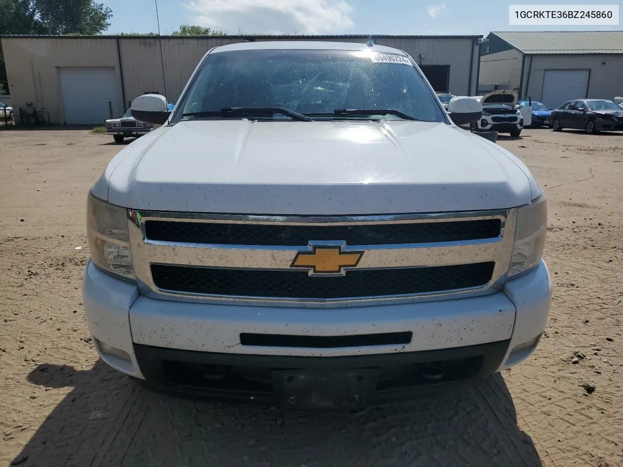 2011 Chevrolet Silverado K1500 Ltz VIN: 1GCRKTE36BZ245860 Lot: 69490724