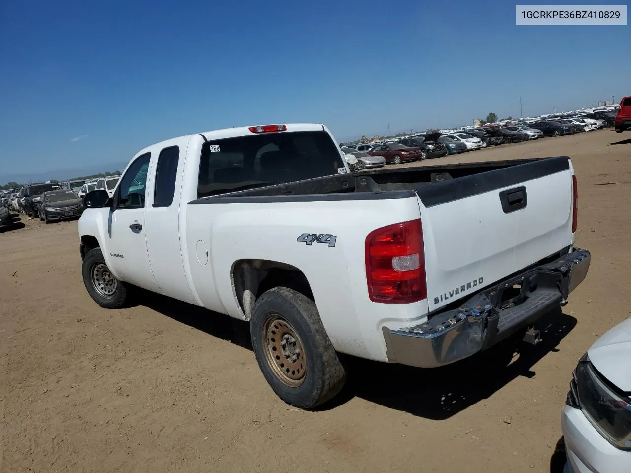 2011 Chevrolet Silverado K1500 VIN: 1GCRKPE36BZ410829 Lot: 69586994