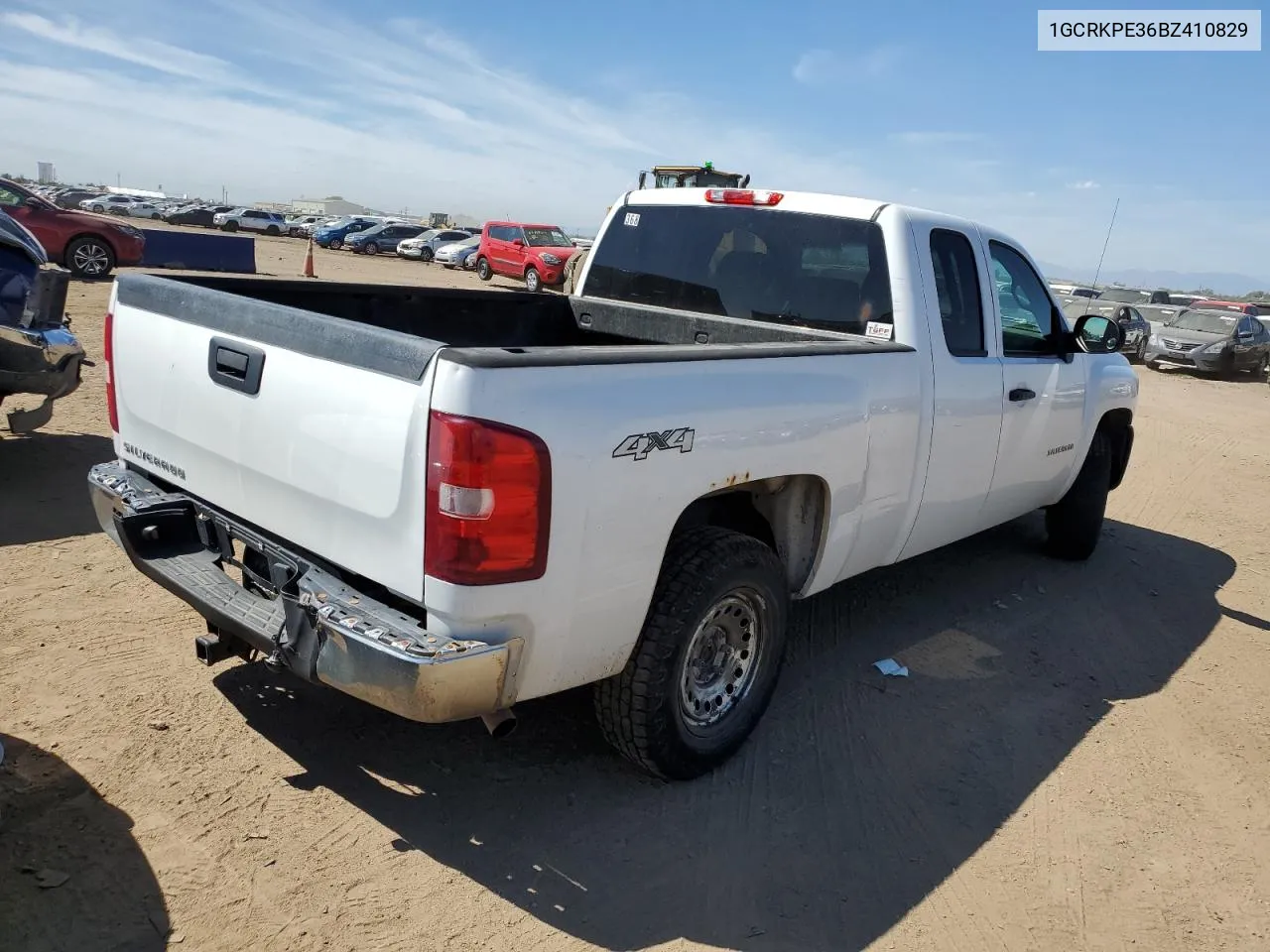 2011 Chevrolet Silverado K1500 VIN: 1GCRKPE36BZ410829 Lot: 69586994