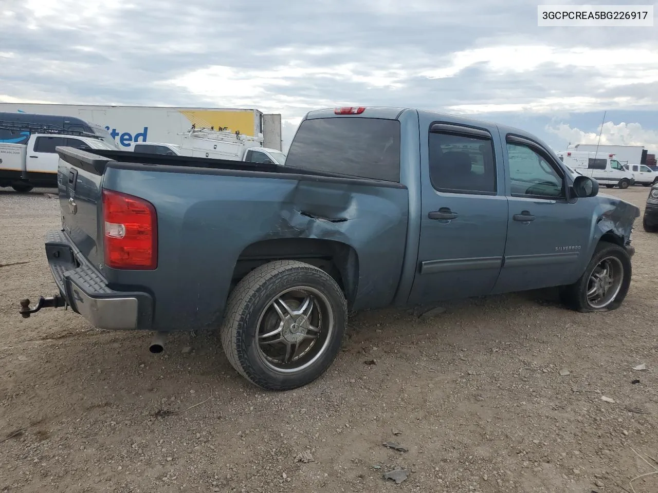 2011 Chevrolet Silverado C1500 Ls VIN: 3GCPCREA5BG226917 Lot: 69615764