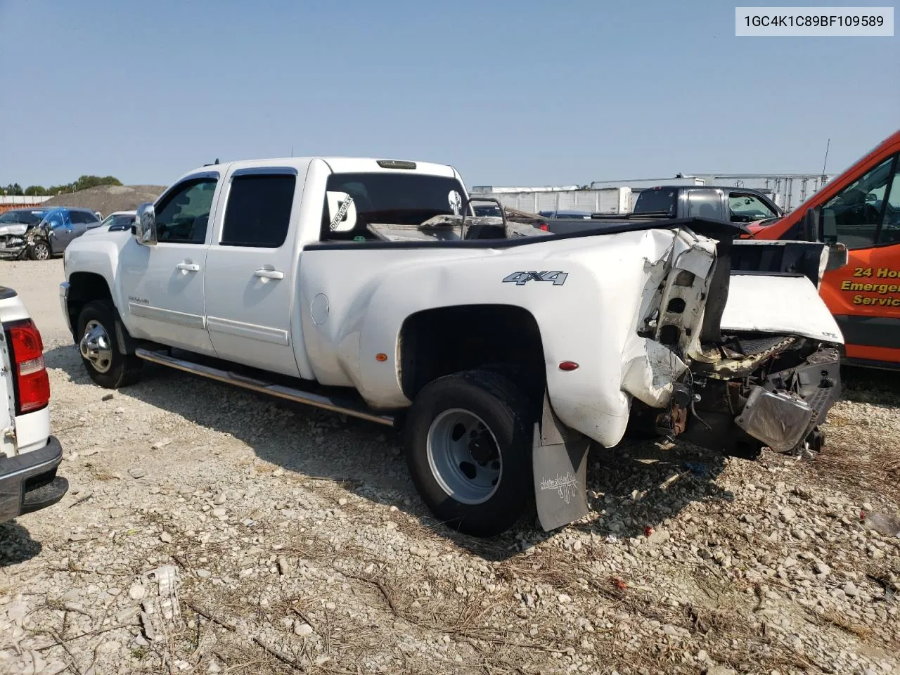 2011 Chevrolet Silverado K3500 Ltz VIN: 1GC4K1C89BF109589 Lot: 69699794