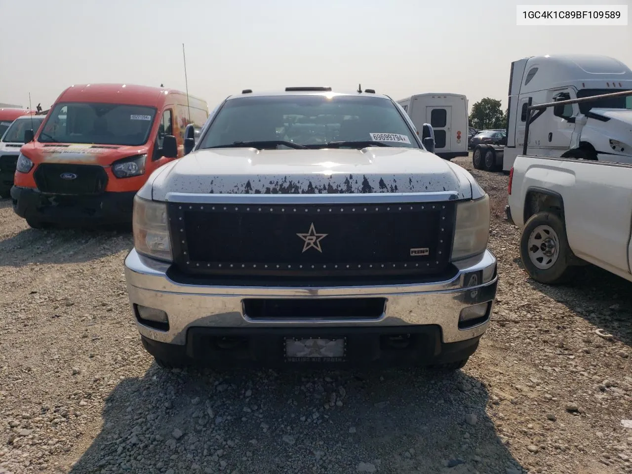 2011 Chevrolet Silverado K3500 Ltz VIN: 1GC4K1C89BF109589 Lot: 69699794